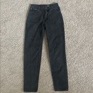 Levi's Women's Black Straight Leg Jeans